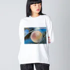 ただのわえの前向き Big Long Sleeve T-Shirt