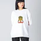 Hinaの三つ編みちゃん Big Long Sleeve T-Shirt