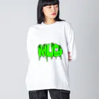 BOZU Workshop.のMUD Big Long Sleeve T-Shirt