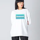 プーショップの田んぼのコンポジション〜稲刈りの季節2〜 Big Long Sleeve T-Shirt