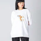 Andiamoのしばのおしり Big Long Sleeve T-Shirt