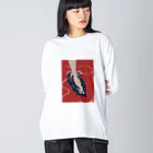 chammaの乙女のタラリア ビッグシルエットロングスリーブTシャツ