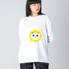 chicodeza by suzuriのきらきら招き猫 Big Long Sleeve T-Shirt