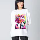 森田まよりの2021年ハロウィン（全身） Big Long Sleeve T-Shirt