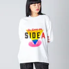 studio606 グッズショップのIn Love on SIDE A ビッグシルエットロングスリーブTシャツ