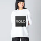 じぇっきゃのSUZURIのYOLO Big Long Sleeve T-Shirt