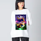 星架月のHALLOWEEN2021 Big Long Sleeve T-Shirt