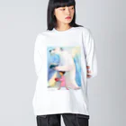 designfolioの大村せつAlaska_01 Big Long Sleeve T-Shirt