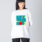 向日葵のピエロ Big Long Sleeve T-Shirt