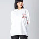 (珠)おしゃメナスのsmall sntsn ビッグシルエットロングスリーブTシャツ