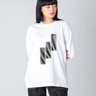 HFのHF ジグ　フォトプリント Big Long Sleeve T-Shirt