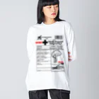 エゴイスト乙女の「カルテ」 ビッグシルエットロングスリーブTシャツ