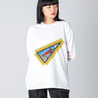 kimchinのTOKYO土産風のペナント Big Long Sleeve T-Shirt