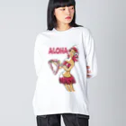 PPBOBBY13のAloha & Mahalo Big Long Sleeve T-Shirt