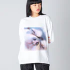 【ホラー専門店】ジルショップのKiss Me ちわわん Big Long Sleeve T-Shirt