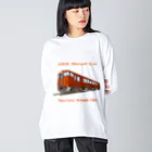 calmiccoの国鉄キハ40 Big Long Sleeve T-Shirt