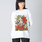 【ホラー専門店】ジルショップの絵画風ジルアート Big Long Sleeve T-Shirt