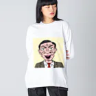 日高げのむのおもしろ男 Big Long Sleeve T-Shirt