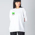 Seeds of happinessのラッキー大根#12 Big Long Sleeve T-Shirt