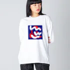 inko andの勢い Big Long Sleeve T-Shirt