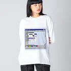 ももんが。のサブカル Big Long Sleeve T-Shirt