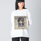 えりすちゃんねる　のフィボナッチ ビッグシルエットロングスリーブTシャツ