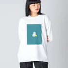 inko andのはつ雪 Big Long Sleeve T-Shirt