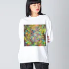 LeafCreateのGalaxyNightNo.14 Big Long Sleeve T-Shirt