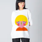 Hinaのぼけっとガール Big Long Sleeve T-Shirt