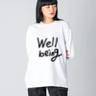 うぇるびーいんぐのwell-being ビッグシルエットロングスリーブTシャツ