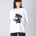 SESTA SHOPの灯台守 Big Long Sleeve T-Shirt