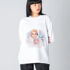 【ホラー専門店】ジルショップのリラックスタイム Big Long Sleeve T-Shirt