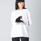 psprout design labのふきげんタビー Big Long Sleeve T-Shirt