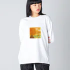 mikiの悪夢からの解放 ビッグシルエットロングスリーブTシャツ