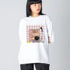 希鳳の風呂のイス高め Big Long Sleeve T-Shirt