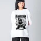 限界破裂 ExplosionLimitのアサイラム（白地用） Big Long Sleeve T-Shirt