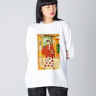 銭湯女子の銭湯女子・ビッグシルエットTシャツ Big Long Sleeve T-Shirt