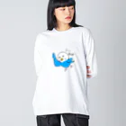 ‼️推し命‼️のトリあえず Big Long Sleeve T-Shirt