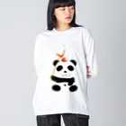 焚き火パンダの焚き火パンダ Big Long Sleeve T-Shirt