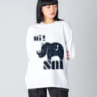 くいなの母のHi! SAI ビッグシルエットロングスリーブTシャツ