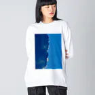 Ueda TakayasuのToki Ni Wa Kumo No Youni ビッグシルエットロングスリーブTシャツ