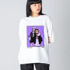 美好よしみの90's Girls Big Long Sleeve T-Shirt