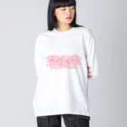 遊人精算レジの♡アル中♡ Big Long Sleeve T-Shirt