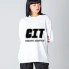 CITグッズ売り場のスタンダードロゴ Big Long Sleeve T-Shirt