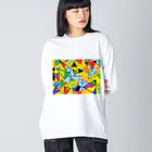 モードデザイン７７７のはちゃめちゃ！ Big Long Sleeve T-Shirt