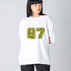 chicodeza by suzuriのバナナ愛のある人へ Big Long Sleeve T-Shirt