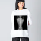 ﾐﾗｿﾌﾞのうちの犬のレントゲン③ Big Long Sleeve T-Shirt