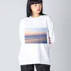 photo-kiokuの湘南 Big Long Sleeve T-Shirt