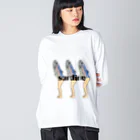 うらめし屋　の魚の人(いわし) Big Long Sleeve T-Shirt