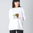 ザ☆ワイヤードのロイコクロリディウム Big Long Sleeve T-Shirt